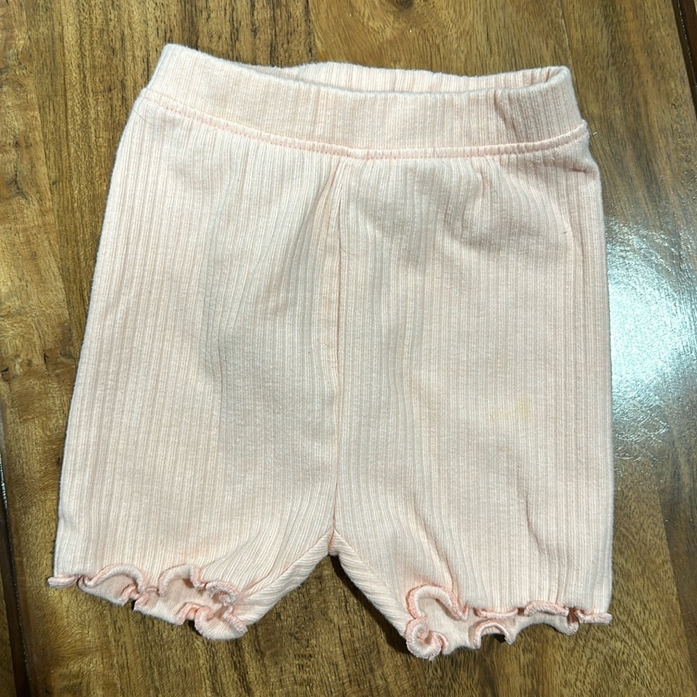Old Navy Girls Ribbed Shorts Size 12-18 MO